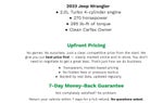 2023 Jeep Wrangler Sahara Altitude 4 Door 4x4