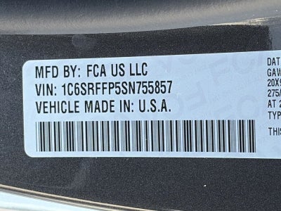 2025 RAM 1500 Big Horn 4x4 Crew Cab 5'7 Box