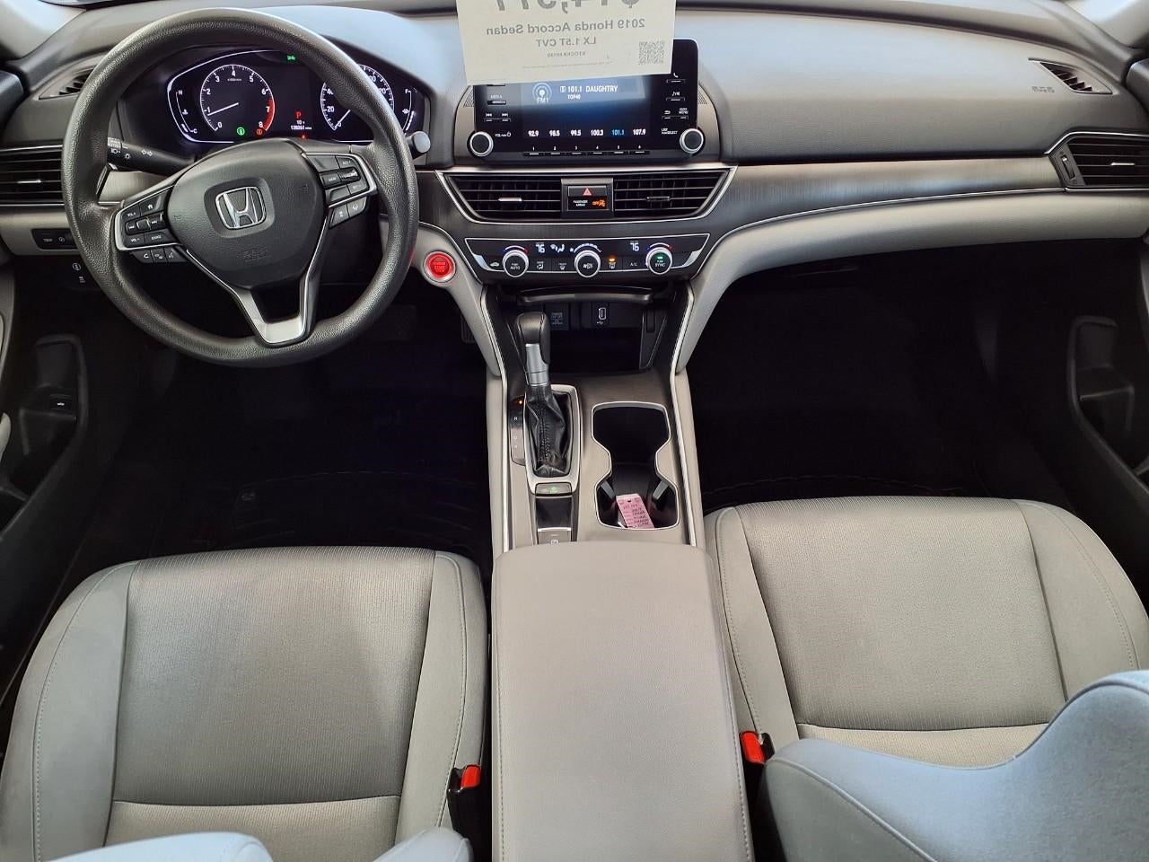 2019 Honda Accord Sedan LX 1.5T CVT