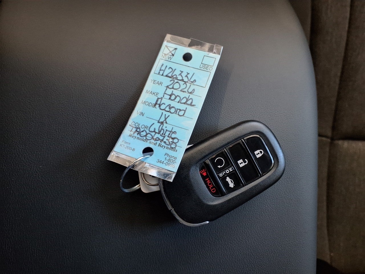 2026 Honda Accord Sedan LX CVT