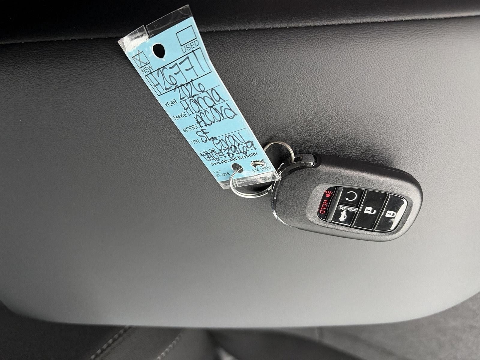 2026 Honda Accord Sedan SE CVT