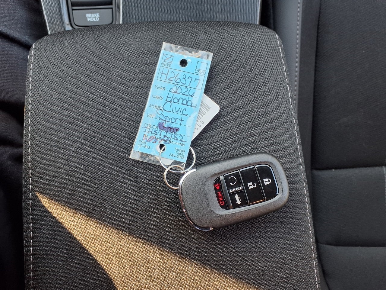 2026 Honda Civic Sedan Sport CVT