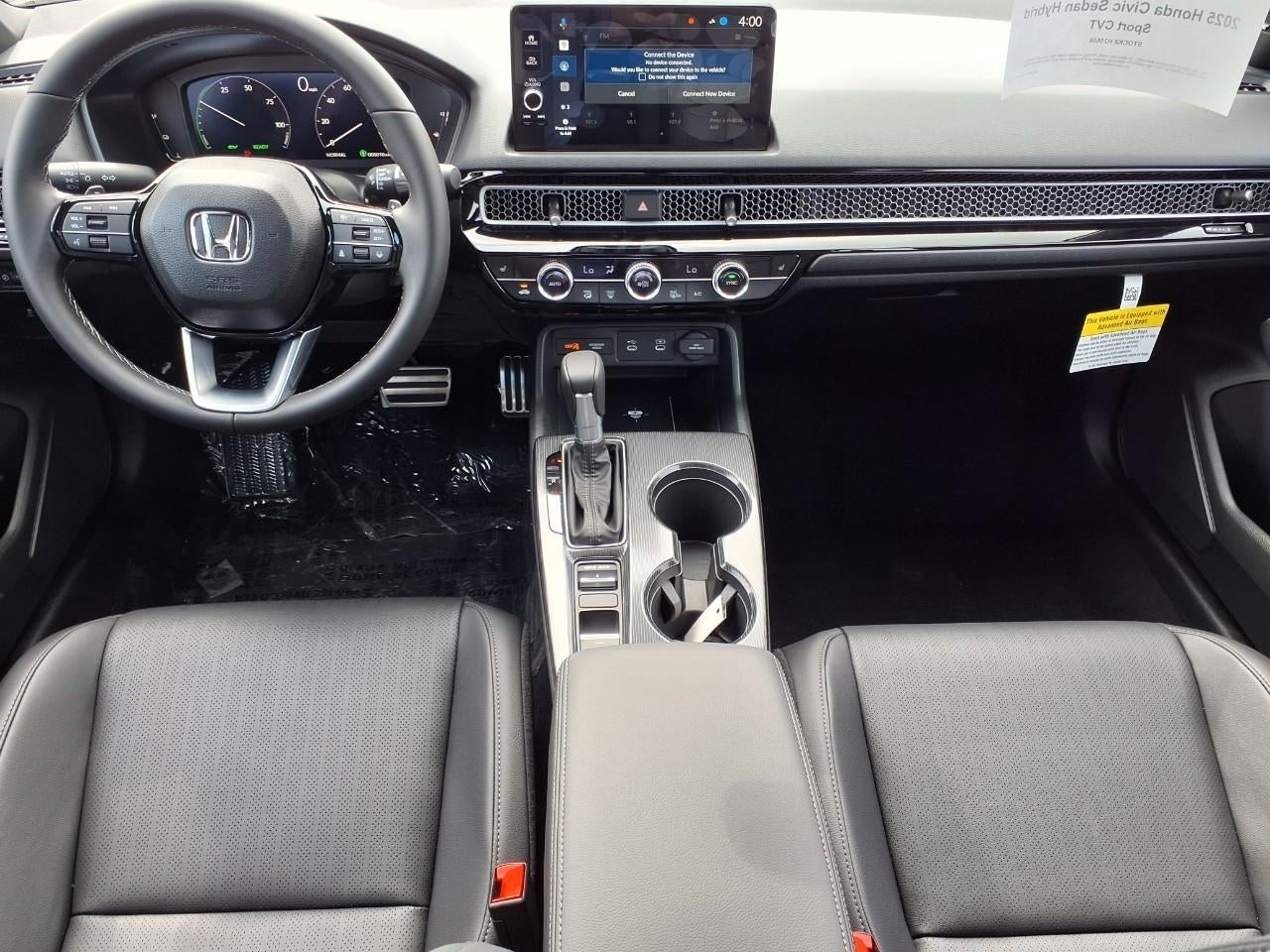 2025 Honda Civic Sedan Hybrid Sport CVT