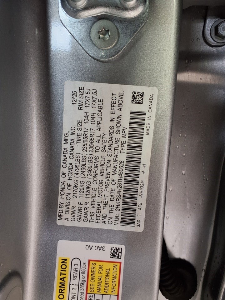 2026 Honda CR-V LX AWD