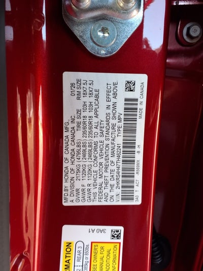 2026 Honda CR-V EX AWD