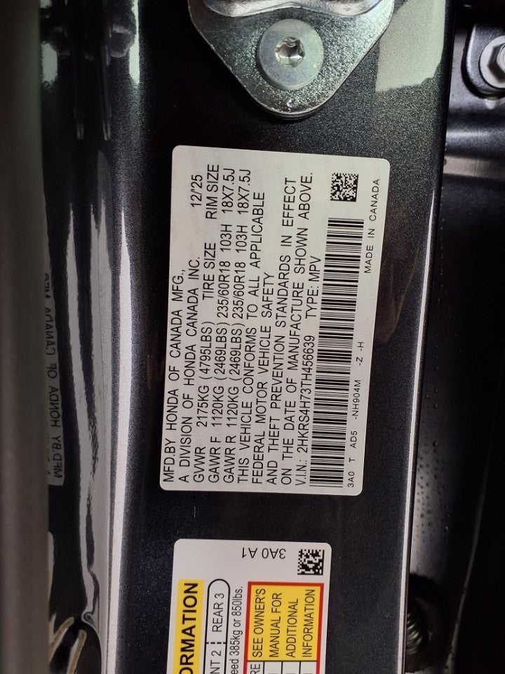 2026 Honda CR-V EX-L AWD