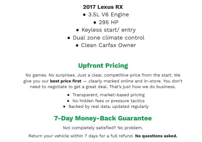 2017 Lexus RX RX 350 F SPORT AWD