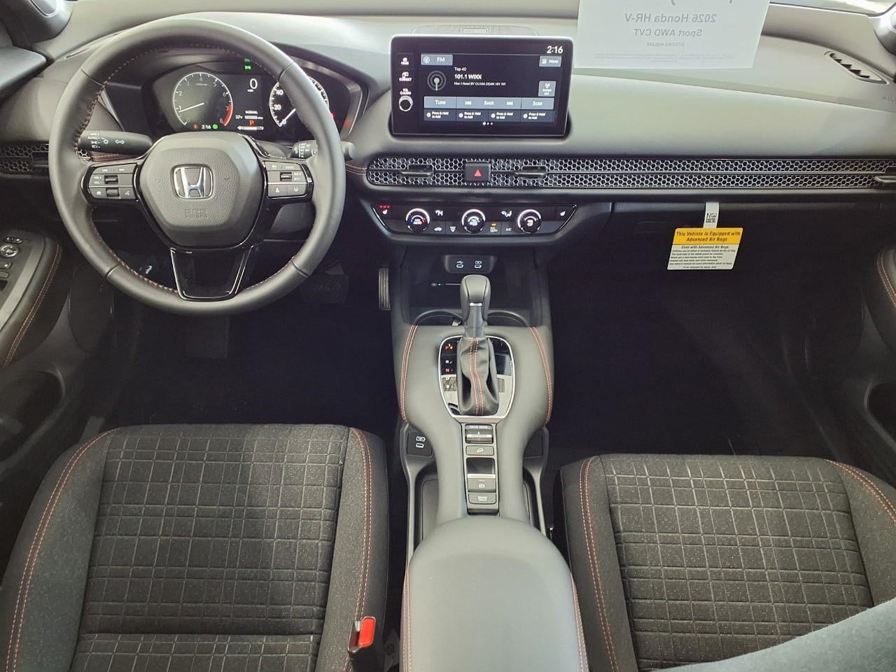 2026 Honda HR-V Sport AWD CVT
