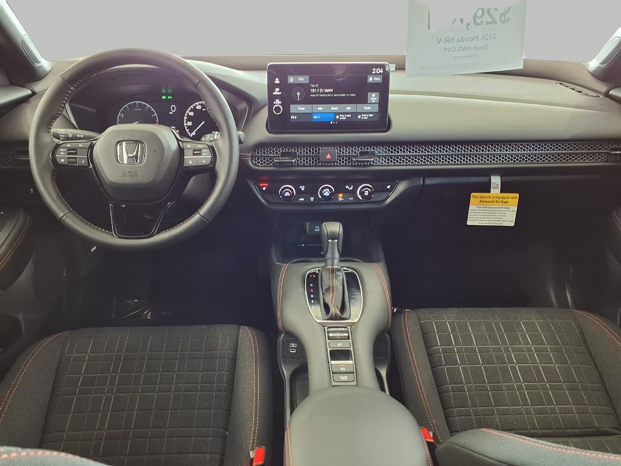 2026 Honda HR-V Sport AWD CVT