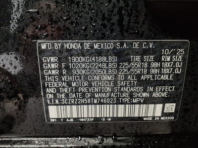 2026 Honda HR-V Sport AWD CVT