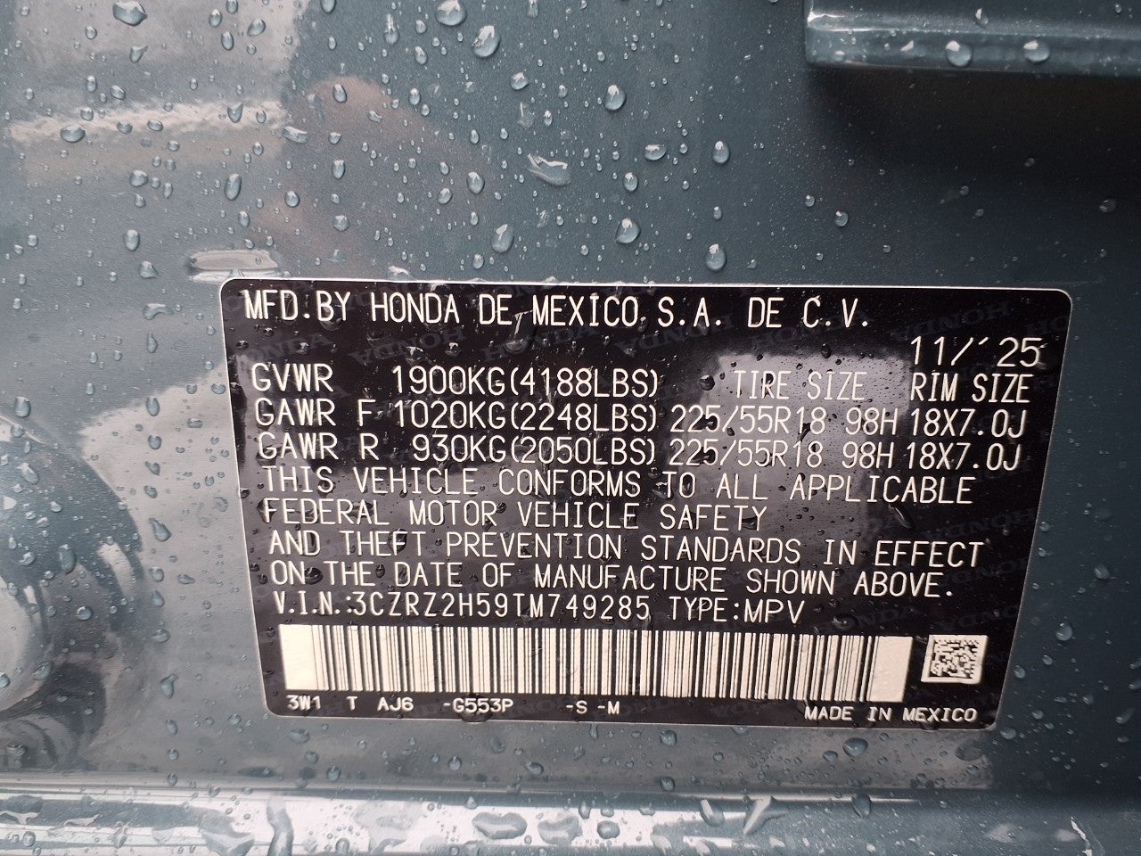 2026 Honda HR-V Sport AWD CVT