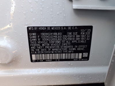 2026 Honda HR-V Sport AWD CVT