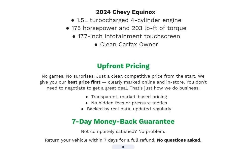 2024 Chevrolet Equinox AWD 4dr LT w/1LT
