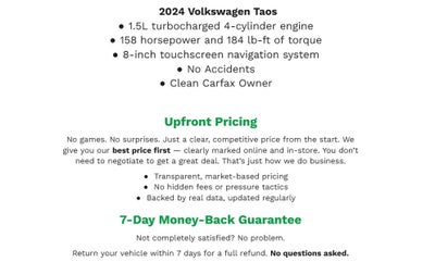 2024 Volkswagen Taos SEL 4MOTION