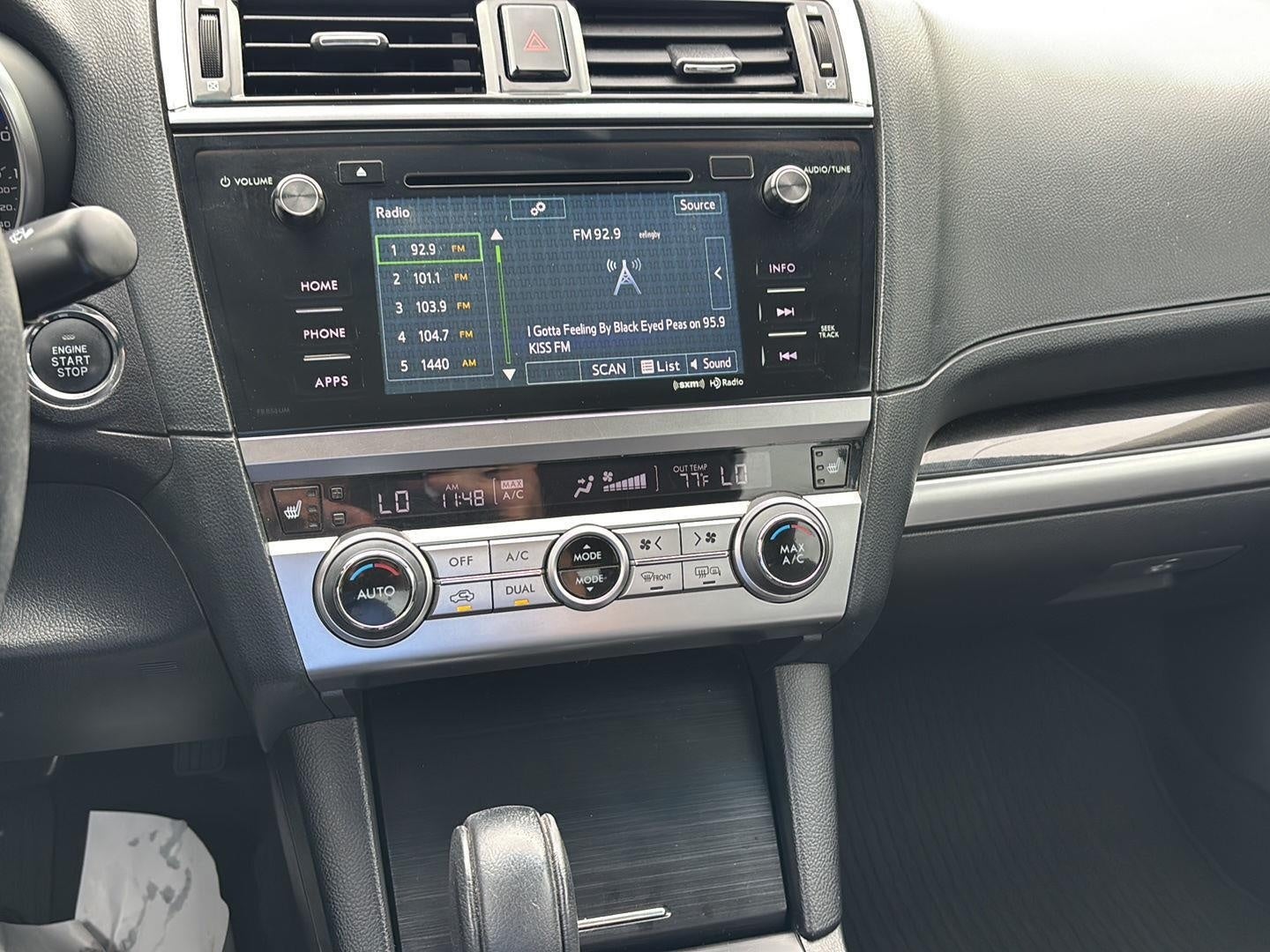 2017 Subaru Legacy 2.5i Sport