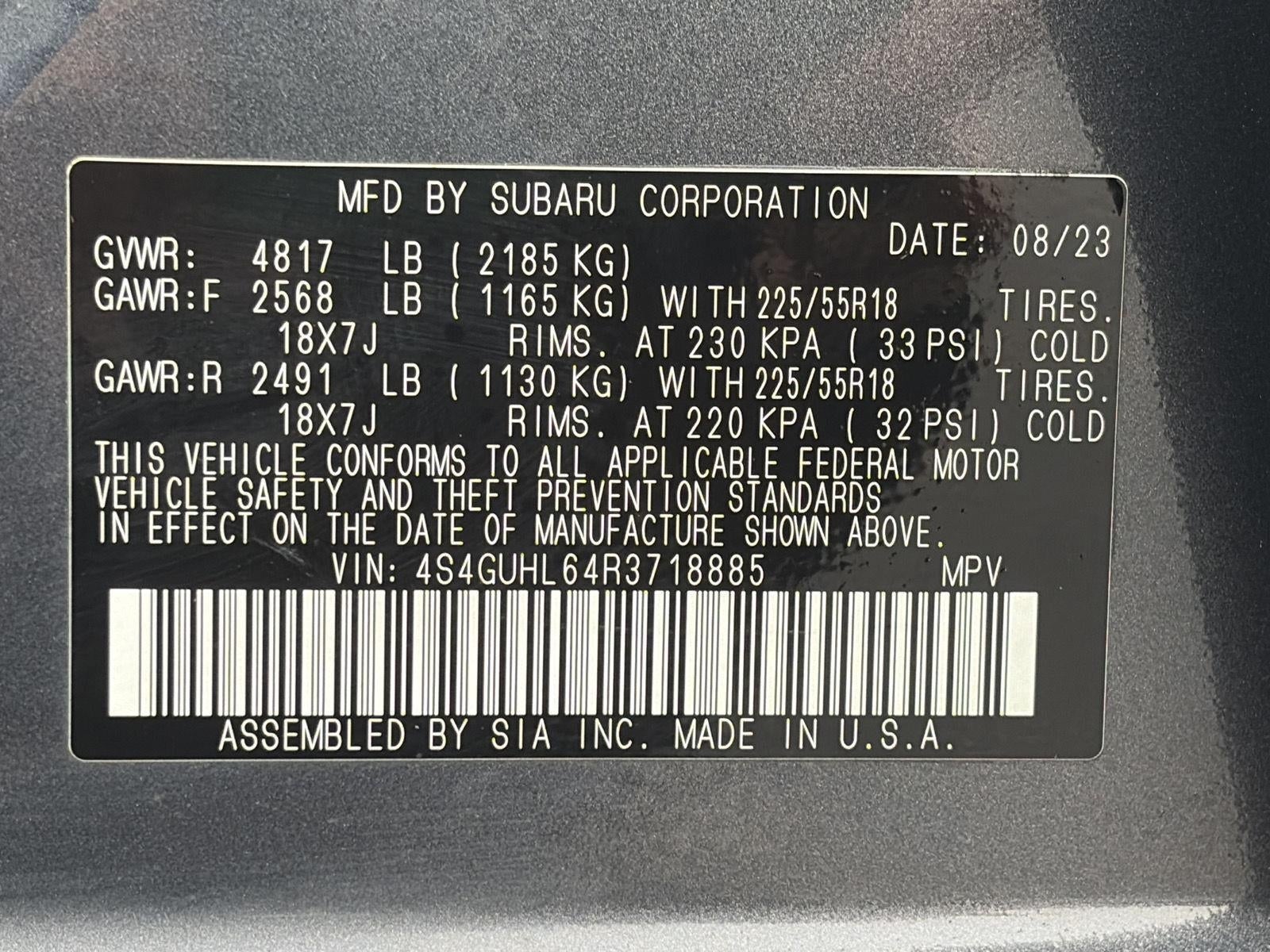 2024 Subaru Crosstrek Limited AWD