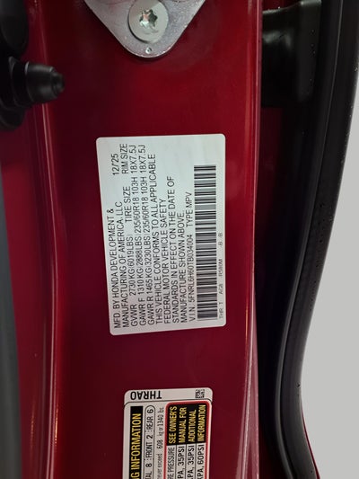 2026 Honda Odyssey EX-L Auto