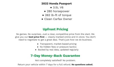 2022 Honda Passport TrailSport AWD