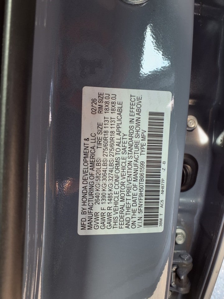 2026 Honda Passport TrailSport AWD