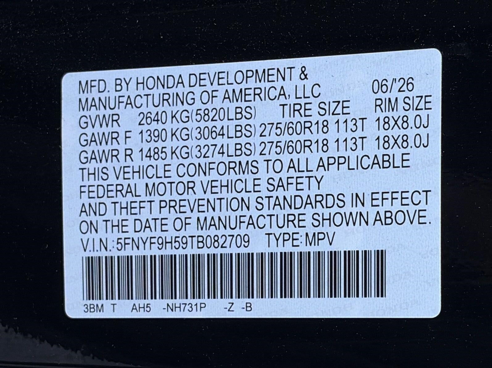 2026 Honda Passport TrailSport AWD