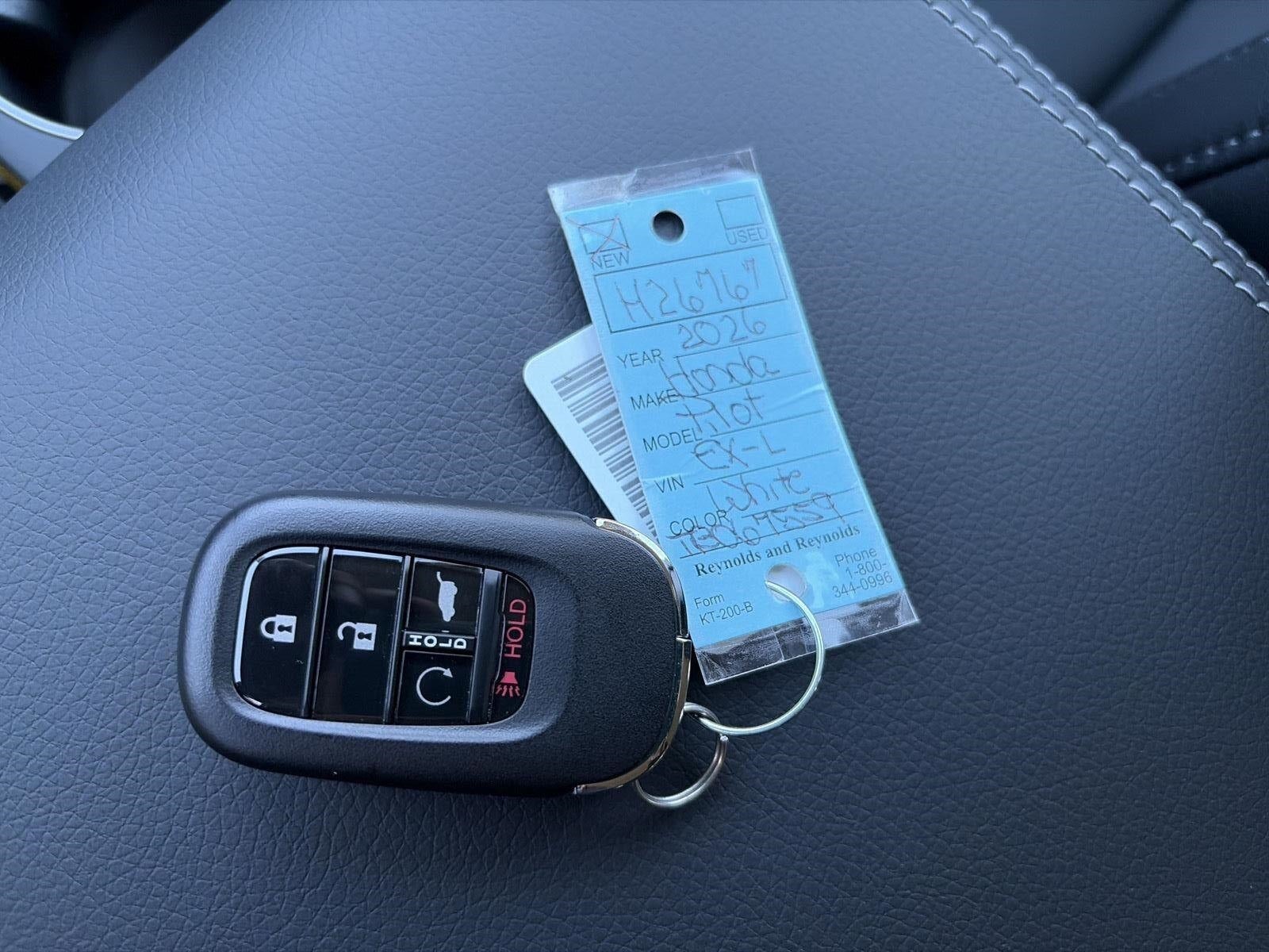 2026 Honda Pilot EX-L AWD