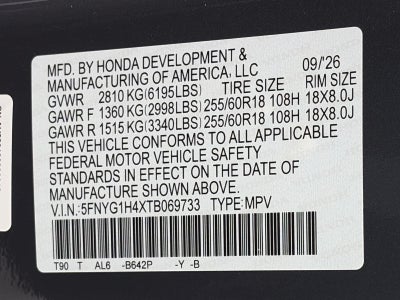 2026 Honda Pilot EX-L AWD