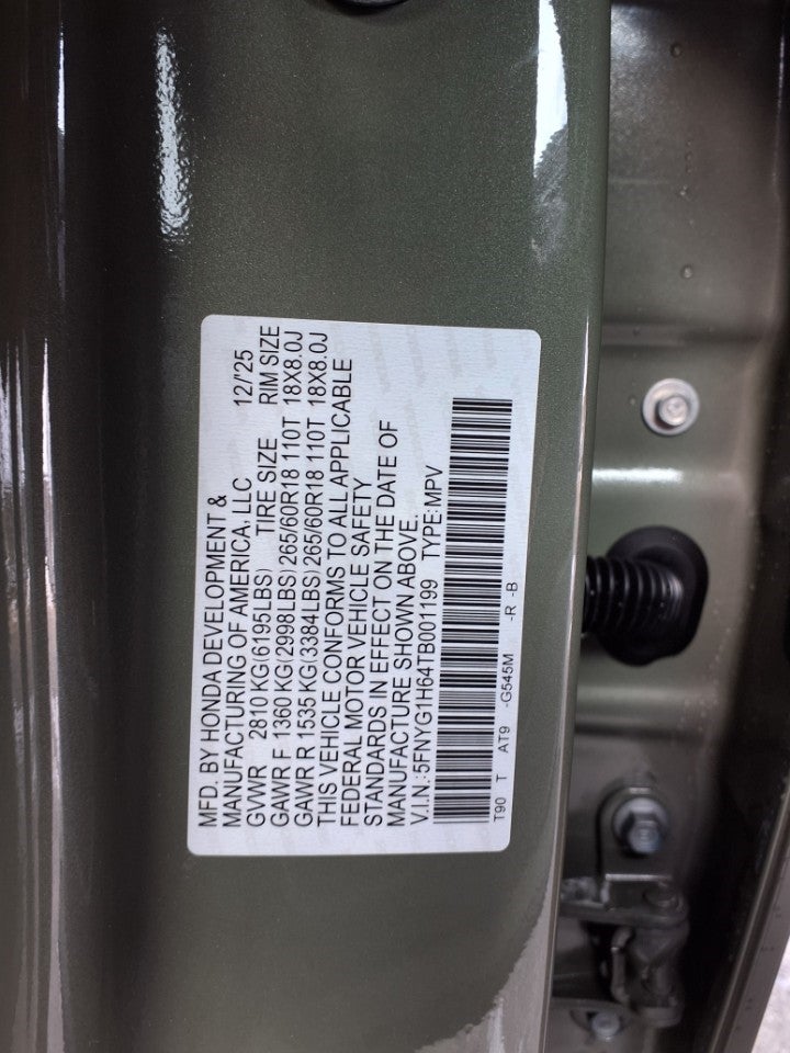 2026 Honda Pilot TrailSport AWD