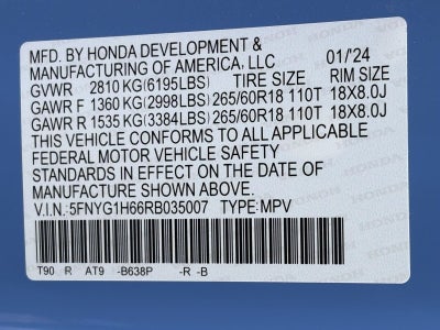 2024 Honda Pilot TrailSport AWD