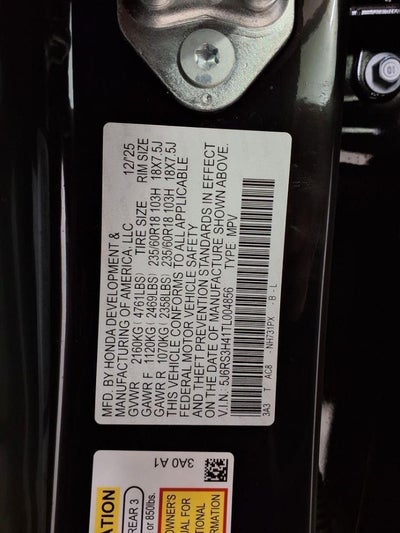 2026 Honda CR-V EX 2WD