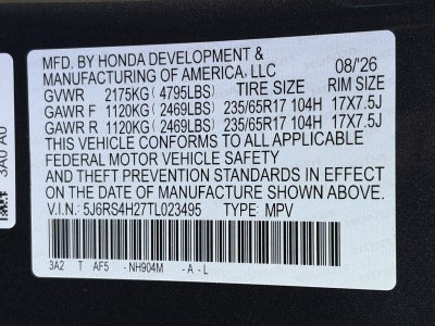 2026 Honda CR-V LX AWD