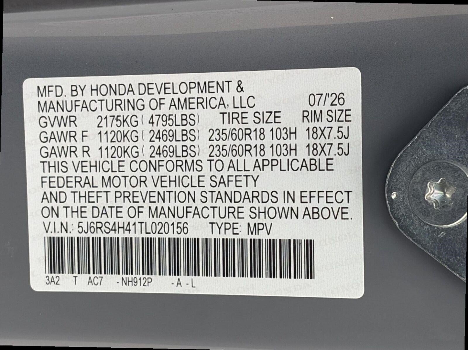 2026 Honda CR-V EX AWD