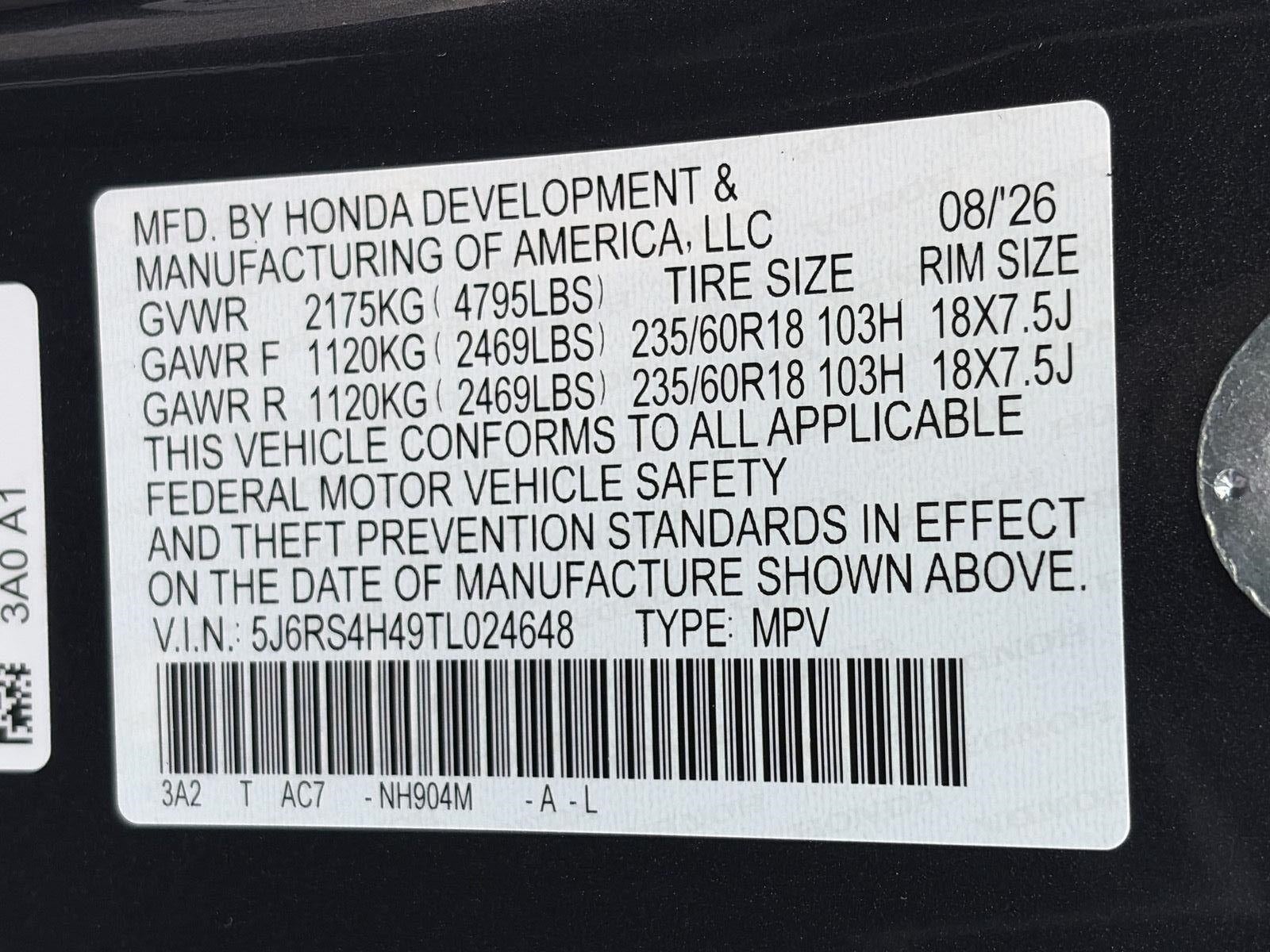 2026 Honda CR-V EX AWD