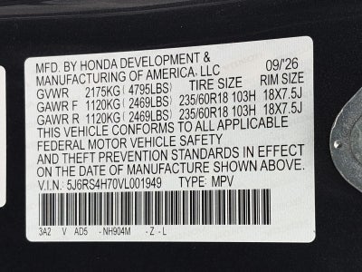 2027 Honda CR-V EX-L AWD