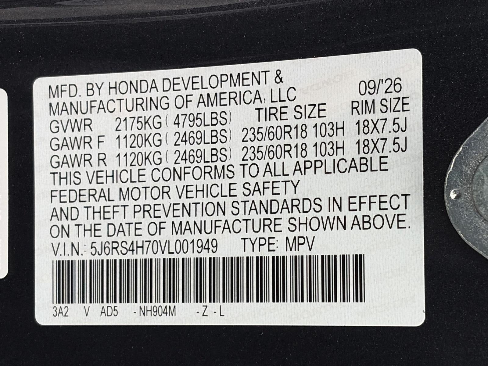 2027 Honda CR-V EX-L AWD