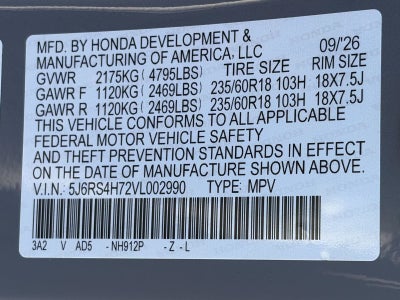 2027 Honda CR-V EX-L AWD