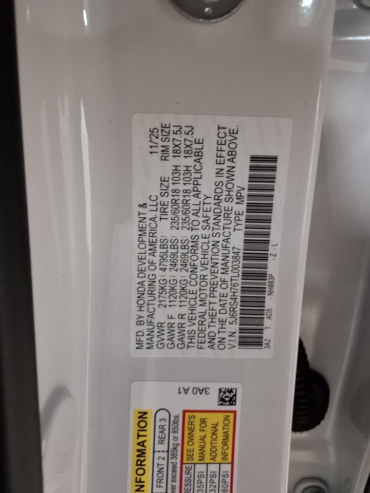 2026 Honda CR-V EX-L AWD