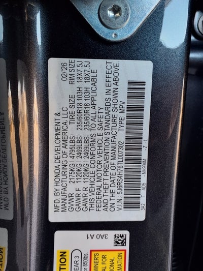 2026 Honda CR-V EX-L AWD