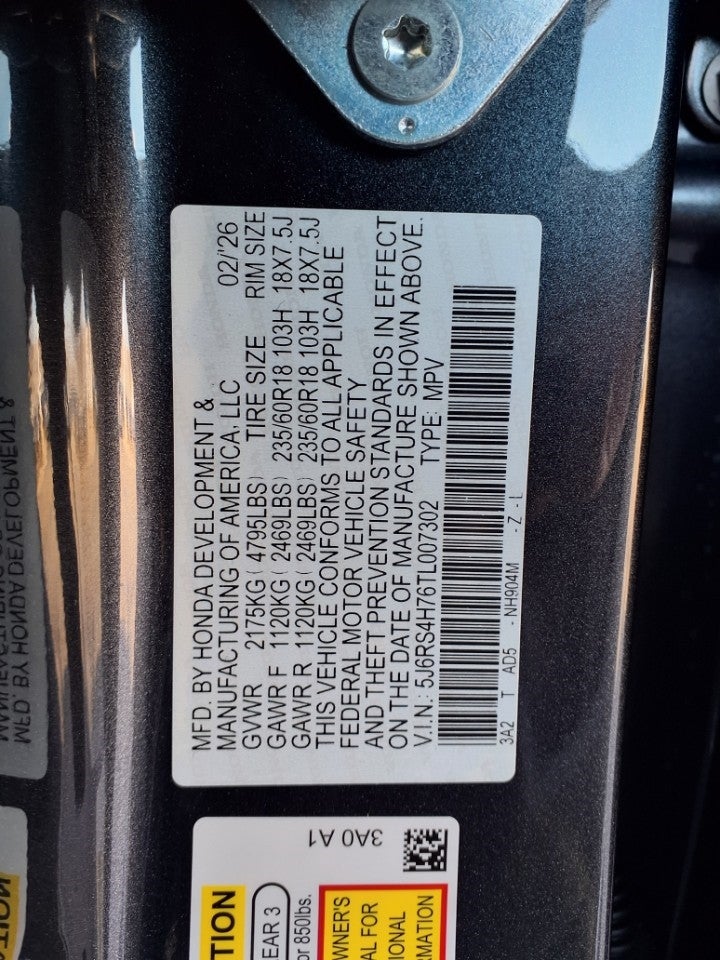 2026 Honda CR-V EX-L AWD