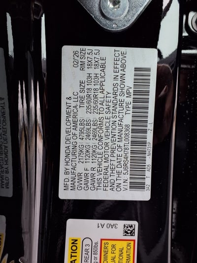 2026 Honda CR-V EX-L AWD