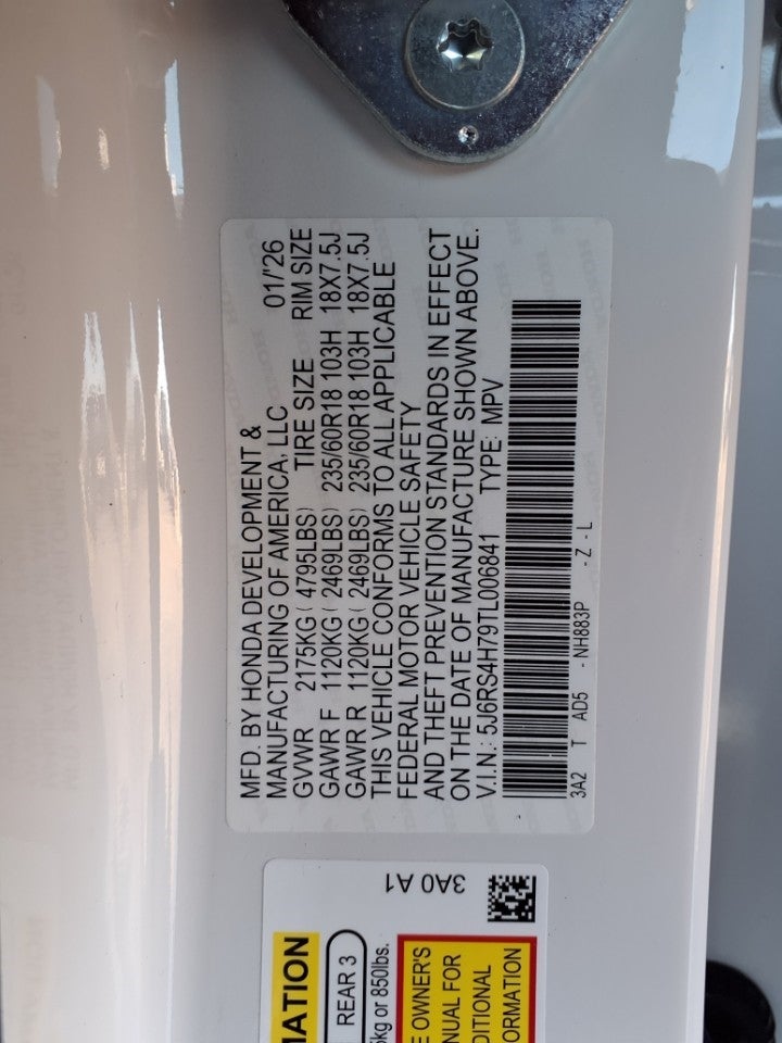 2026 Honda CR-V EX-L AWD