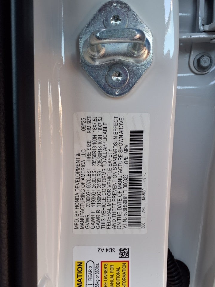 2026 Honda CR-V Hybrid Sport-L AWD