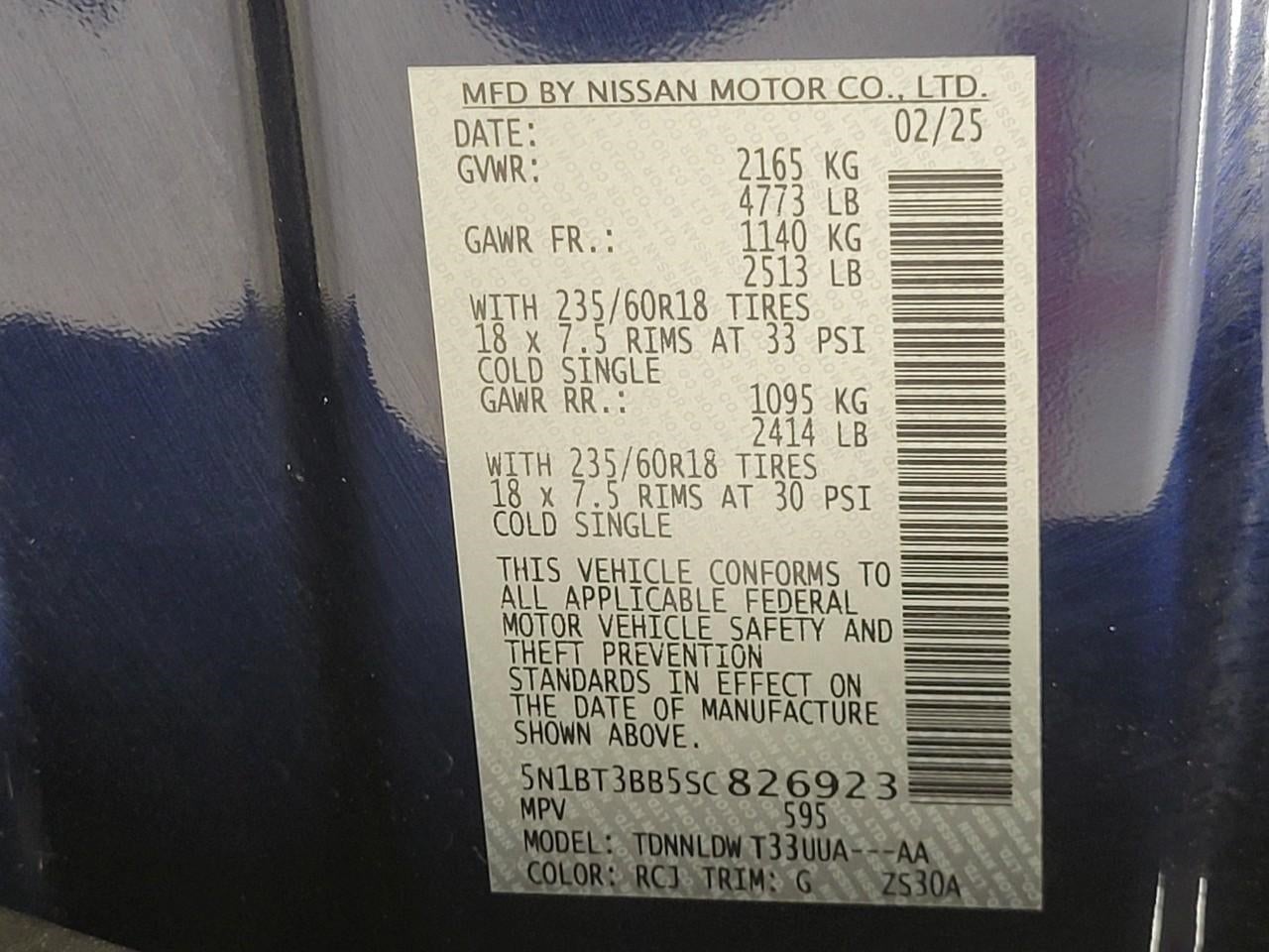 2025 Nissan Rogue SV