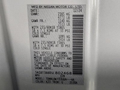 2025 Nissan Rogue SV