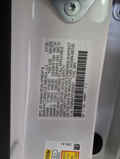 2026 Honda CR-V EX-L AWD