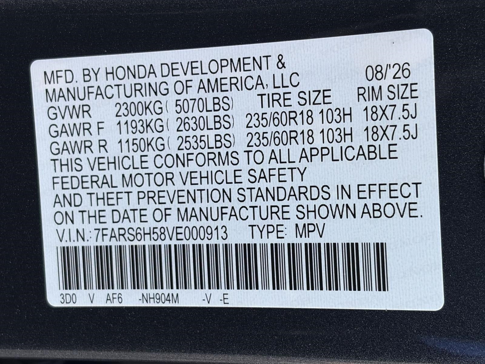 2027 Honda CR-V Hybrid Sport AWD