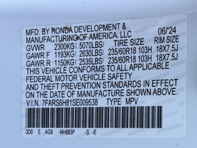 2025 Honda CR-V Hybrid Sport-L AWD