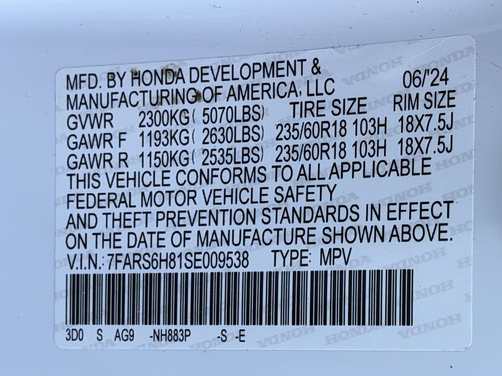 2025 Honda CR-V Hybrid Sport-L AWD