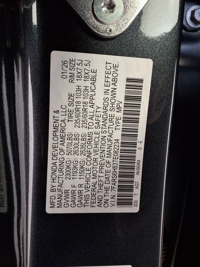 2026 Honda CR-V Hybrid Sport-L AWD