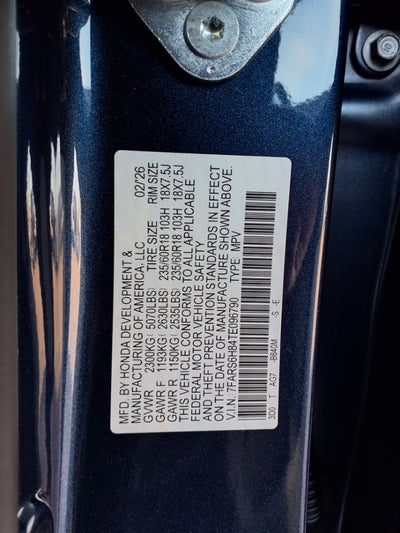 2026 Honda CR-V Hybrid Sport-L AWD