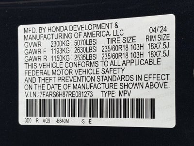 2024 Honda CR-V Hybrid Sport-L AWD